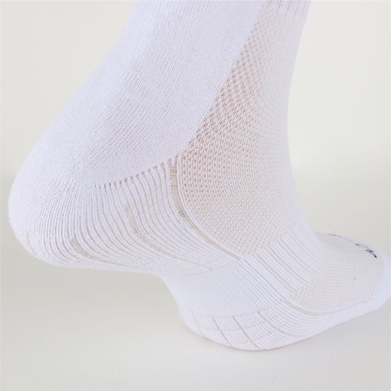 Calcetín Multi-Deporte de Media Caña Blanco