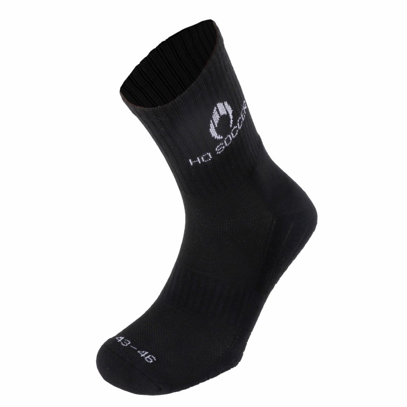 Calcetín Multi-Deporte de Media Caña Negro