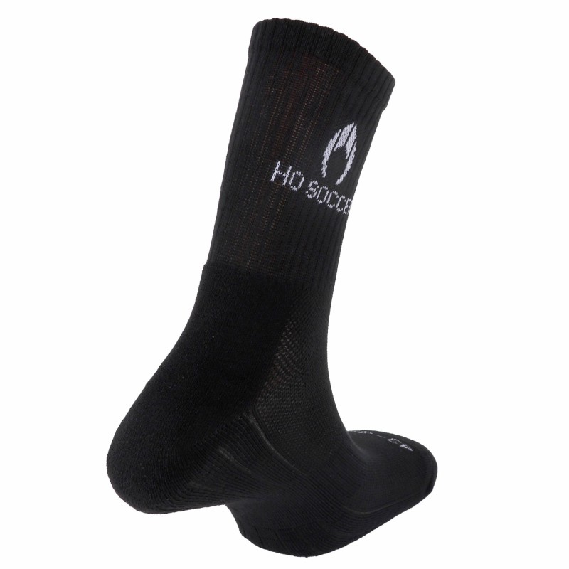 Mittelhohe Multisport-Socke Schwarz
