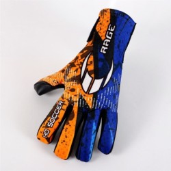 Guante Rage Plus Electric Orange Blue