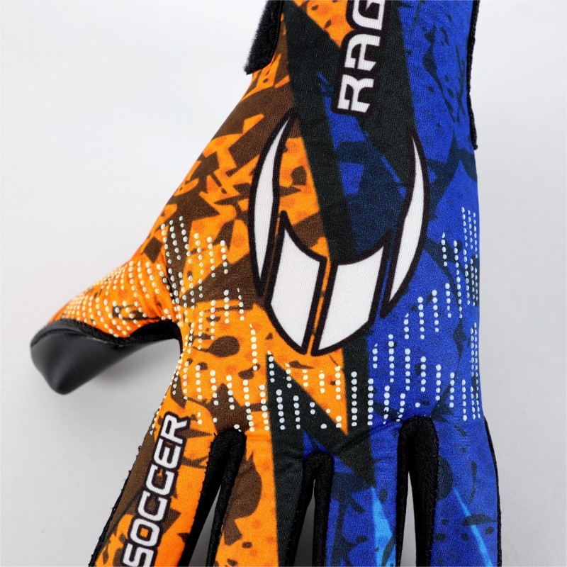 Guante Rage Plus Electric Orange Blue