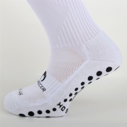 Calze extra lunghe antiscivolo bianche