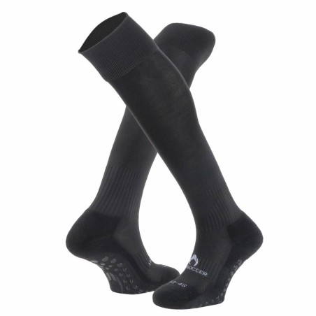 Extralange rutschfeste Socken Schwarz