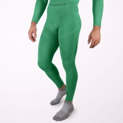 Collant thermique long vert enfant