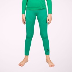 Lange groene thermische legging kind
