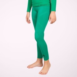 Lange groene thermische legging kind