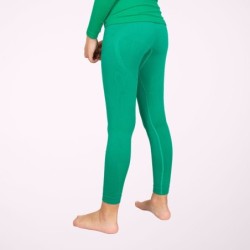 Lange groene thermische legging kind