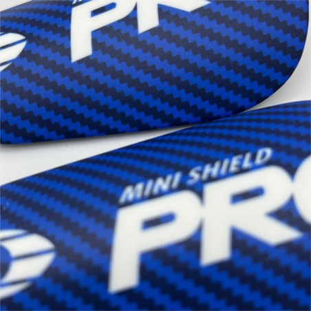 Mini Blue Shin Guards
