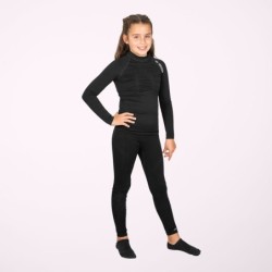 Collant thermique long noir Senior
