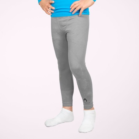 Collant thermique long gris senior