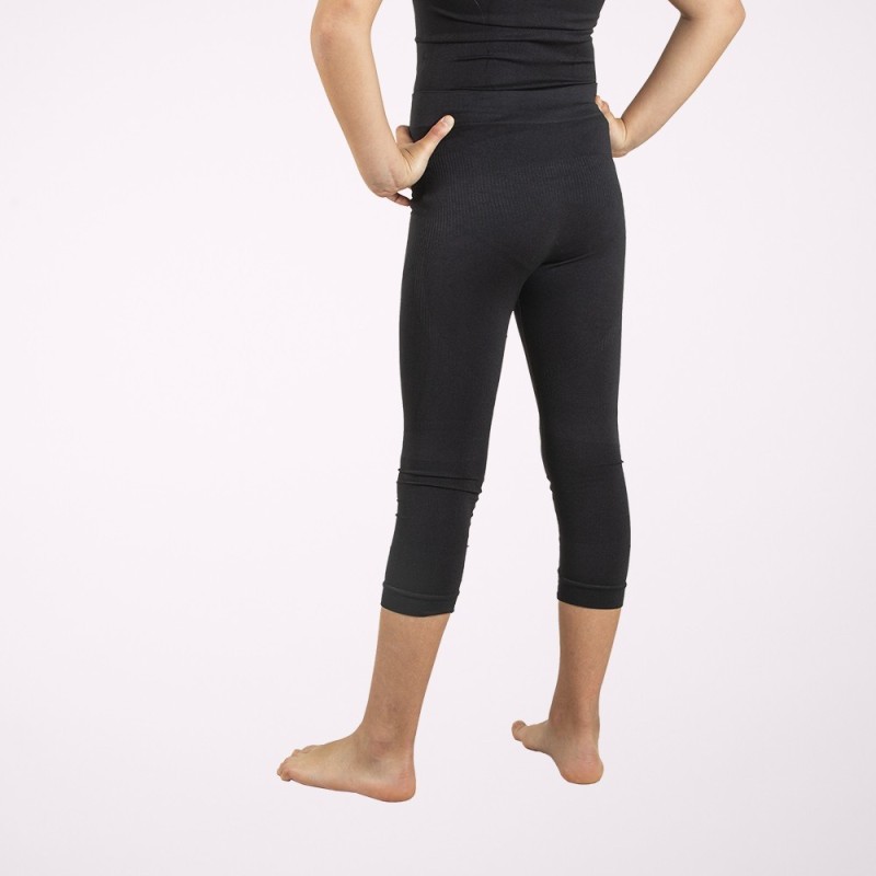 Thermische 3/4 legging zwart