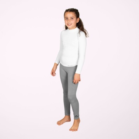 Lange thermische legging grijs senior