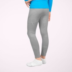 Lange grijze thermische legging kind