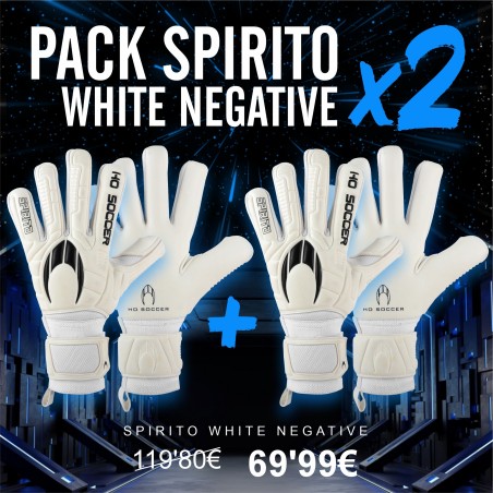 Pack Guantes Portero HO Soccer Spirito X2 | Oferta PRO