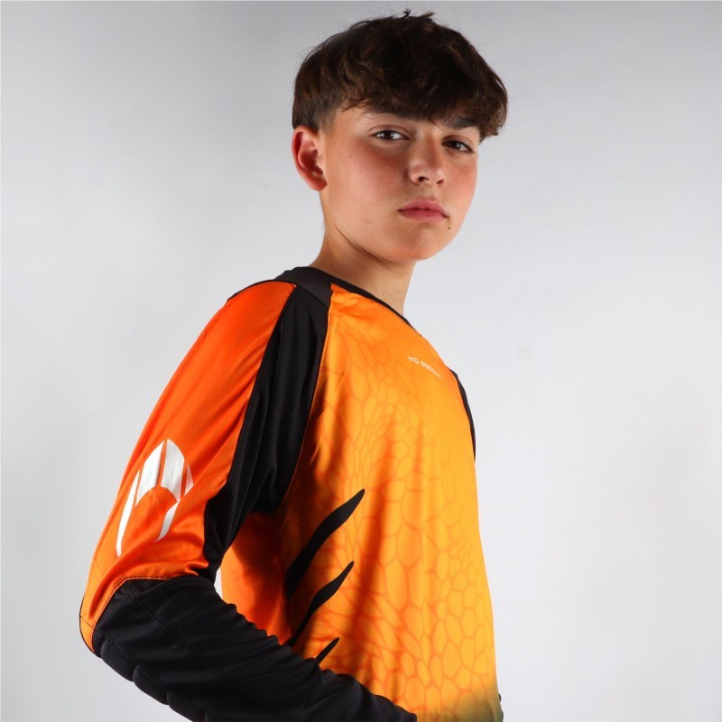Conjunto portero niño Deep-Sea Orange