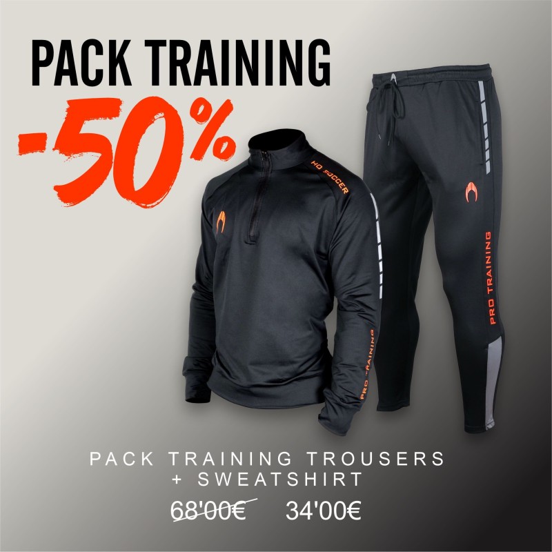 Pack Training Sudadera + Pantalón HO Soccer | Equipación Portero
