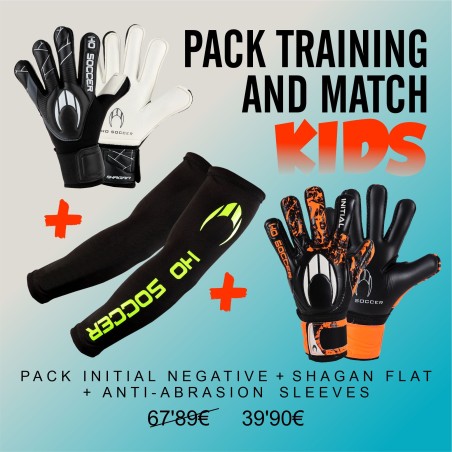 Pack Trainings- en Wedstrijdhandschoenen Kinderen