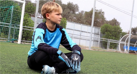 Equipamiento de portero para niños