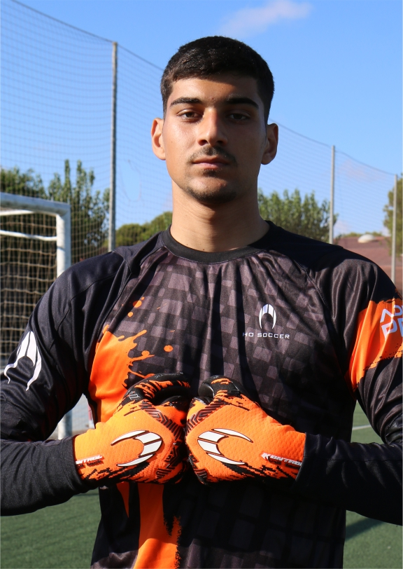 Portero con equipación HO Soccer